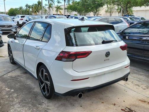 Opal White Pearl Effect 2024 Volkswagen Golf GTI 2.0T SE
