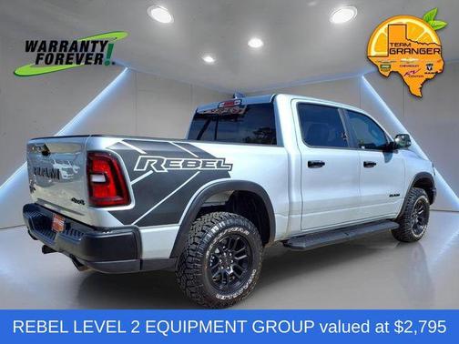 Silver Zynith 2026 RAM 1500 Rebel