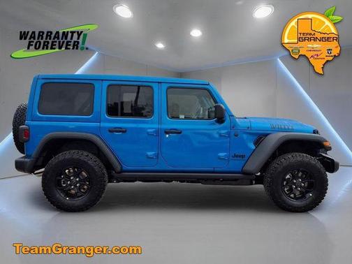 Hydro Blue Pearlcoat 2026 Jeep Wrangler Willys