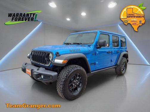 Hydro Blue Pearlcoat 2026 Jeep Wrangler Willys