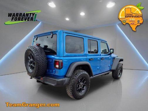 Hydro Blue Pearlcoat 2026 Jeep Wrangler Willys