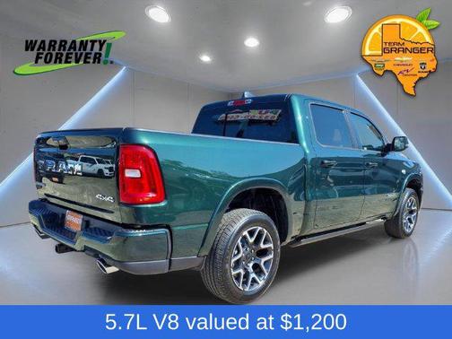 Serrano Green Metallic 2027 RAM 1500 Laramie