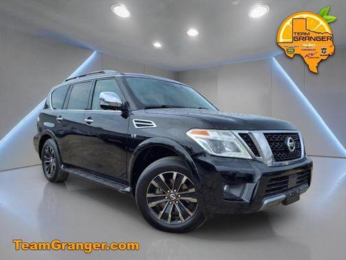 Super Black 2020 Nissan Armada Platinum 2WD
