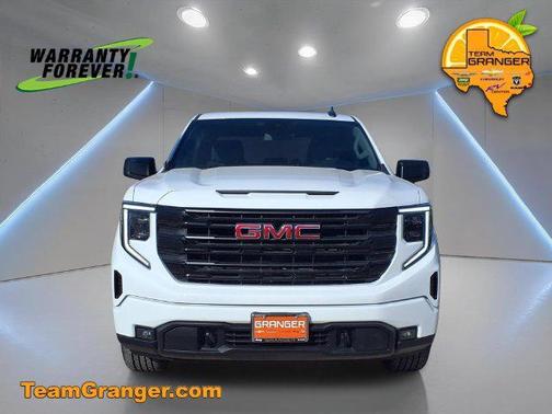 Summit White 2025 GMC Sierra 1500 Elevation