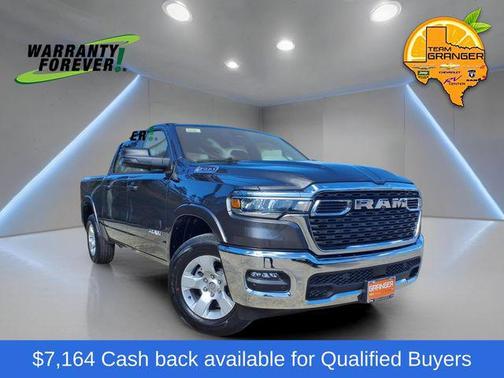 Granite Crystal Metallic Clearcoat 2026 RAM 1500 Big Horn/Lone Star