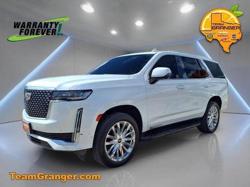 Crystal White Tricoat 2022 Cadillac Escalade Premium Luxury