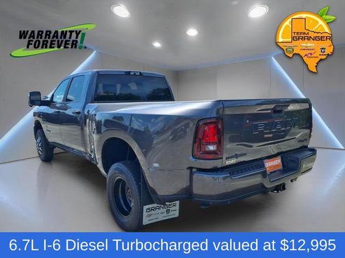 Granite Crystal Metallic Clearcoat 2026 RAM 3500 Lone Star Crew Cab 4x4 8' Box
