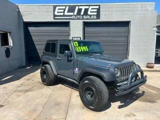 Gray 2017 Jeep Wrangler Sport