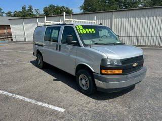 Silver 2018 Chevrolet Express 3500 Work Van