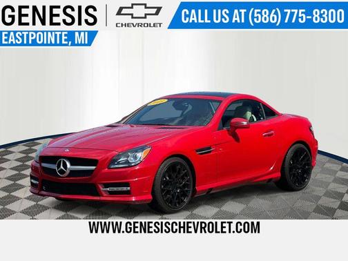 Red 2015 Mercedes-Benz SLK-Class SLK 250