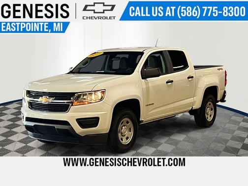 Summit White 2019 Chevrolet Colorado WT