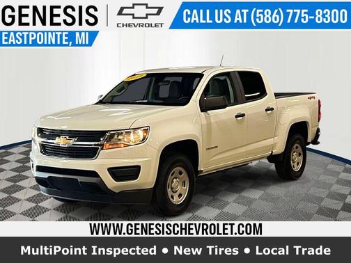 Summit White 2019 Chevrolet Colorado WT