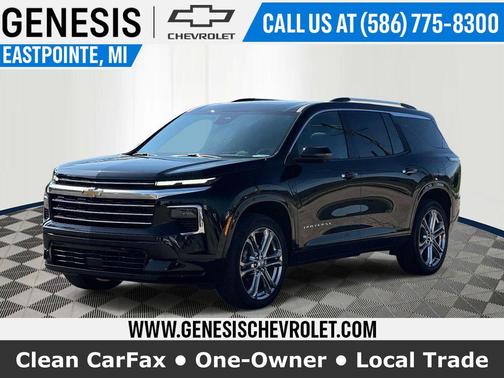 Mosaic Black Metallic 2026 Chevrolet Traverse High Country