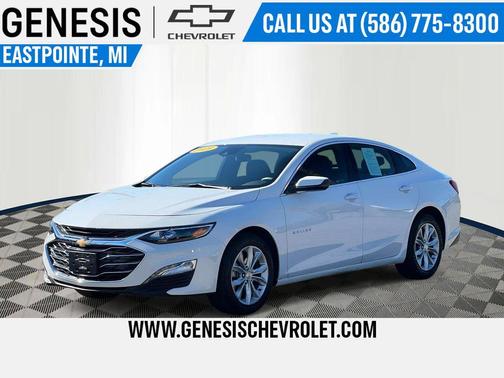 Summit White 2025 Chevrolet Malibu FWD 1LT