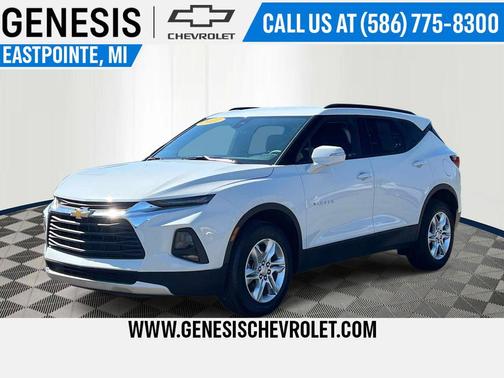 Summit White 2022 Chevrolet Blazer 2LT