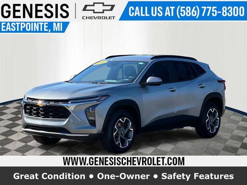 Sterling Gray Metallic 2025 Chevrolet Trax LT