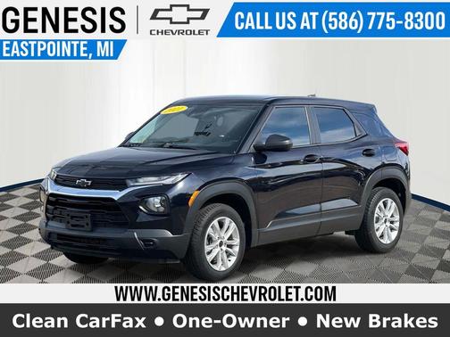 Midnight Blue Metallic 2021 Chevrolet Trailblazer LS