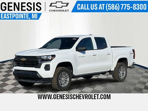 Summit White 2026 Chevrolet Colorado LT