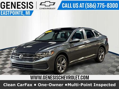 Platinum Gray Metallic 2024 Volkswagen Jetta 1.5T SE