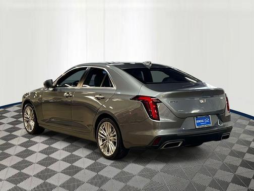 Satin Steel Metallic 2020 Cadillac CT4 Premium Luxury