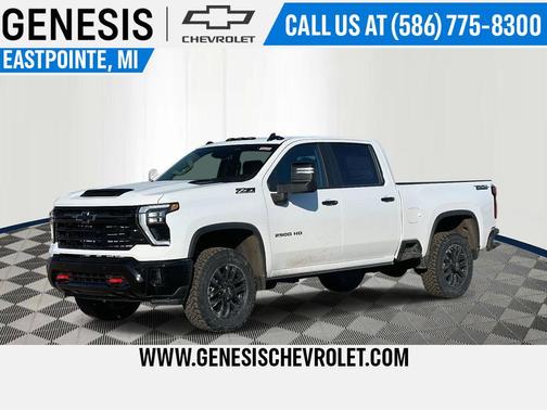 Summit White 2026 Chevrolet Silverado 2500 LT