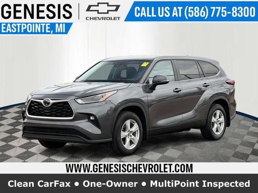 Magnetic Gray Metallic 2024 Toyota Highlander LE