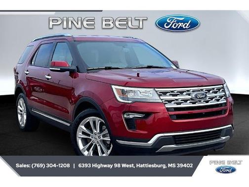 RUBY RED METALLIC TINTED CC 2019 Ford Explorer LIMITED