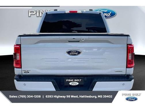 SPACE WHITE METALLIC 2022 Ford F-150 XLT