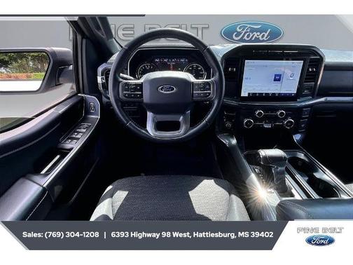 SPACE WHITE METALLIC 2022 Ford F-150 XLT