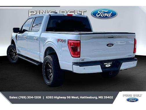 SPACE WHITE METALLIC 2022 Ford F-150 XLT