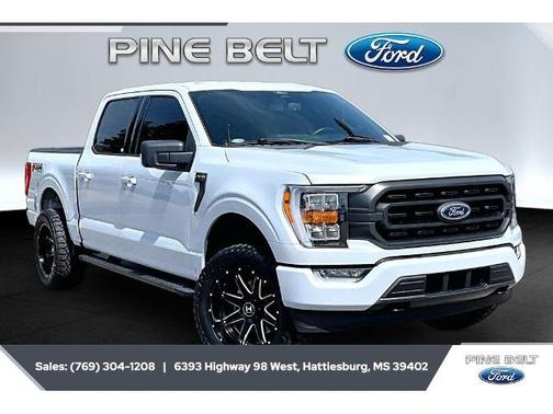 SPACE WHITE METALLIC 2022 Ford F-150 XLT