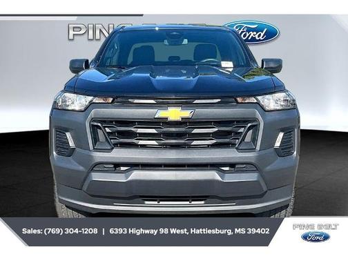 Black 2024 Chevrolet Colorado WT
