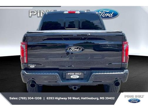 AGATE BLACK METALLIC 2024 Ford F-150 LARIAT