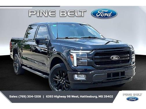 AGATE BLACK METALLIC 2024 Ford F-150 LARIAT