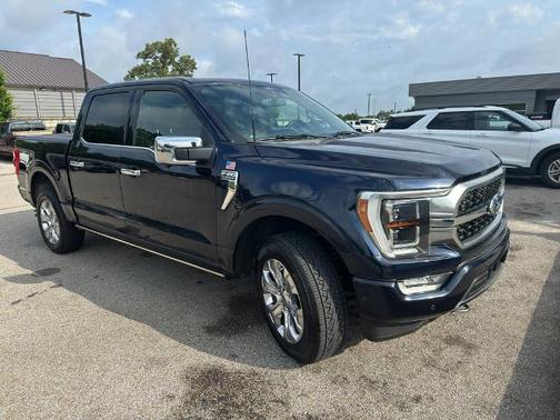 ANTIMATTER BLUE METALLIC 2022 Ford F-150 PLATINUM