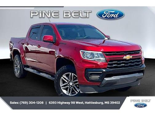 Cherry Red Tintcoat 2021 Chevrolet Colorado WT