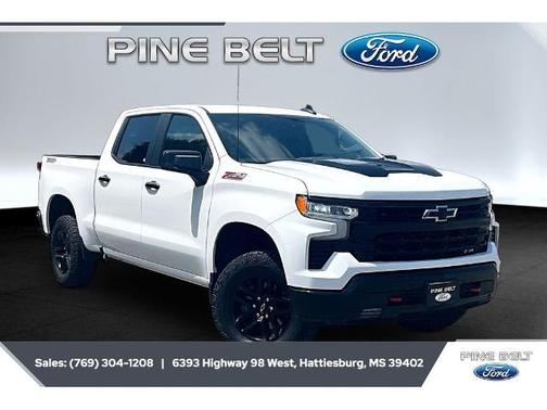 Summit White 2024 Chevrolet Silverado 1500 LT TRAIL BOSS