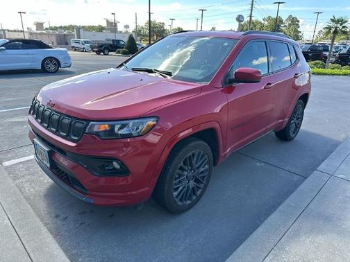 Red 2022 Jeep Compass LIMITED