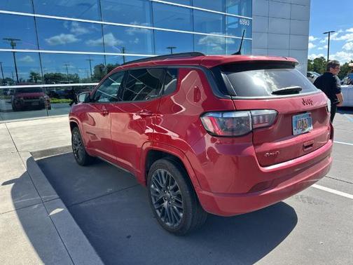 Red 2022 Jeep Compass LIMITED