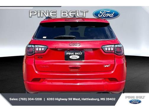 Red 2022 Jeep Compass LIMITED