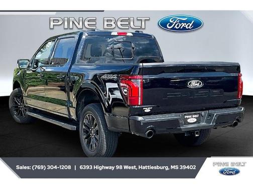 AGATE BLACK METALLIC 2025 Ford F-150 LARIAT
