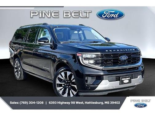 AGATE BLACK METALLIC 2025 Ford Expedition PLATINUM