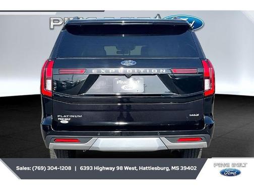 AGATE BLACK METALLIC 2025 Ford Expedition PLATINUM