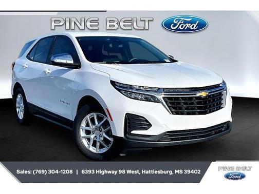 Summit White 2022 Chevrolet Equinox LS