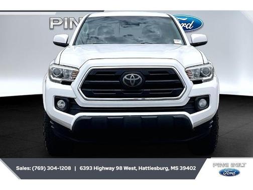 Super White 2018 Toyota Tacoma SR5