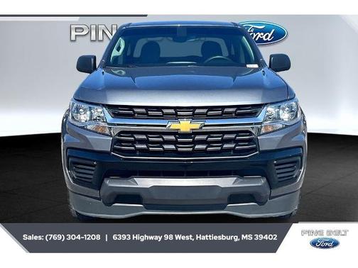 Satin Steel Metallic 2021 Chevrolet Colorado WT