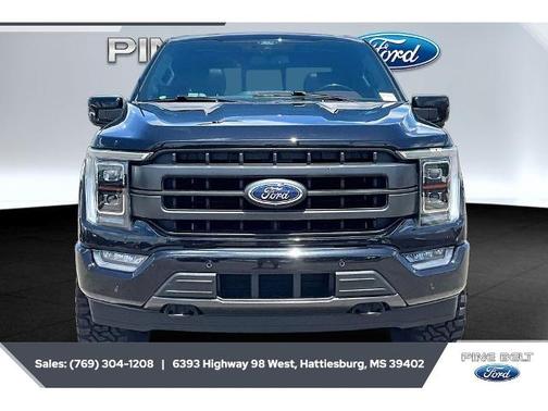 AGATE BLACK METALLIC 2021 Ford F-150 LARIAT