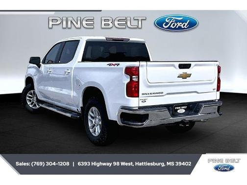 Summit White 2023 Chevrolet Silverado 1500 LT