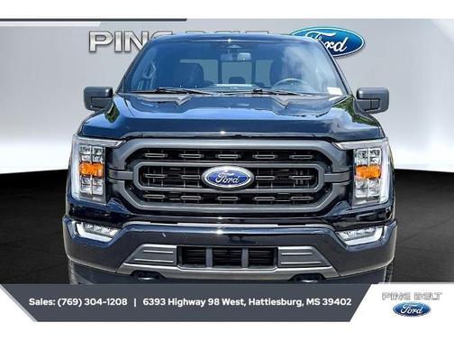 AGATE BLACK METALLIC 2022 Ford F-150 XLT