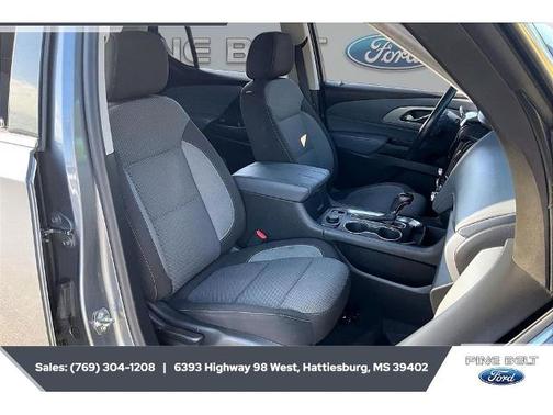 Satin Steel Metallic 2020 Chevrolet Traverse LT W/1LT